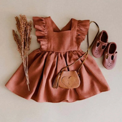 Ruffled Toddler Dress